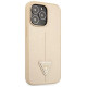 Guess GUHCP13LPSATLE iPhone 13 Pro / 13 6.1" beige/beige hardcase SaffianoTriangle Logo