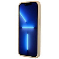 Guess GUHCP13LPSATLE iPhone 13 Pro / 13 6.1" beige/beige hardcase SaffianoTriangle Logo