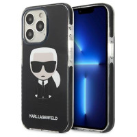 Karl Lagerfeld KLHCP13LTPEIKK iPhone 13 Pro / 13 6,1" hardcase czarny/black Iconik Karl