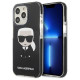 Karl Lagerfeld KLHCP13LTPEIKK iPhone 13 Pro / 13 6,1" hardcase czarny/black Iconik Karl