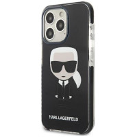 Karl Lagerfeld KLHCP13LTPEIKK iPhone 13 Pro / 13 6,1" hardcase czarny/black Iconik Karl