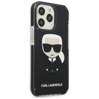 Karl Lagerfeld KLHCP13LTPEIKK iPhone 13 Pro / 13 6,1" hardcase czarny/black Iconik Karl