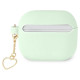 Guess GUA3LSCHSN AirPods 3 cover green/green Silicone Charm Heart Collection