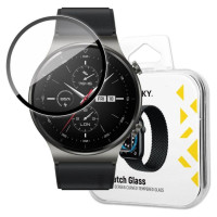 Wozinsky Watch Glass Hybrid Glass for Huawei Watch GT 2 46 mm Black