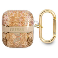Guess GUA2HHFLD AirPods cover gold/gold Paisley Strap Collection