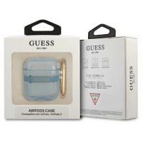 Guess GUA2HHTSB AirPods cover blue/blue Strap Collection
