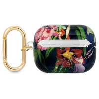 Guess GUAPHHFLB AirPods Pro cover blue/blue Flower Strap Collection