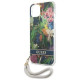 Guess GUHCP13SHFLSB iPhone 13 mini 5.4" blue/blue hardcase Flower Strap