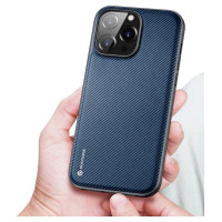 Dux Ducis Fino case cover iPhone 14 Pro blue nylon