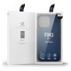 Dux Ducis Fino case cover iPhone 14 Pro blue nylon