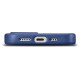 Icarer Case Leather cover for iPhone 14 case made of natural leather blue (WMI14220705-BU) (MagSafe compatible)