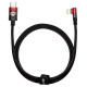 Baseus CAVP000220 angled Lightning - USB-C PD cable 20W 480Mb/s 1m - red