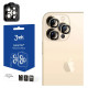 3Mk Protection iPhone 14 Pro Max / 14 Pro 9H Camera Glass for 3mk Lens Protection Pro Series Lens - Gold