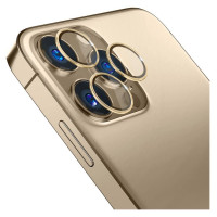 3Mk Protection iPhone 14 Pro Max / 14 Pro 9H Camera Glass for 3mk Lens Protection Pro Series Lens - Gold