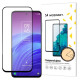 Wozinsky super tough Full Glue Full Glue Full Screen Tempered Glass with Case Friendly TCL 20L Black Frame