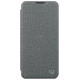 Nillkin Qin Cloth Pro Case Case for iPhone 14 Plus Camera Cover Holster Cover Flip Case Gray