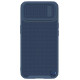 Nillkin Textured S Case for iPhone 14 Plus, armored cover with camera cover, blue