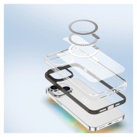 Dux Ducis Clin2 case for iPhone 14 Plus magnetic cover MagSafe gray