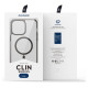 Dux Ducis Clin2 case for iPhone 14 Plus magnetic cover MagSafe gray
