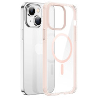 Dux Ducis Clin2 case for iPhone 14 Plus magnetic MagSafe cover pink