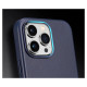 Dux Ducis Naples case for iPhone 14 Pro magnetic leather case MagSafe blue