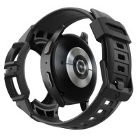 Spigen Rugged Armor Pro Case with Strap for Samsung Galaxy Watch 5 Pro (45mm) - Black