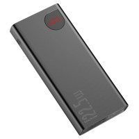Baseus Adaman powerbank with fast charging 20000mAh 22.5W + USB-A - USB-C 3A cable 0.3m black