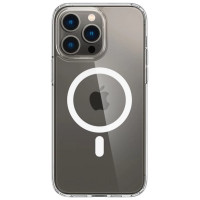Spigen Ultra Hybrid Mag Case with MagSafe for iPhone 14 Pro - Clear/White