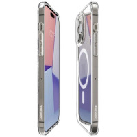 Spigen Ultra Hybrid Mag Case with MagSafe for iPhone 14 Pro Max - Clear/White