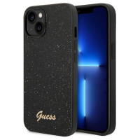Guess GUHCP14MHGGSHK iPhone 14 Plus 6,7" czarny/black hard case Glitter Script