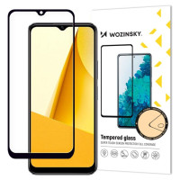 Wozinsky Full Glue Tempered Glass Vivo Y16 / Y02s Full Screen with Frame black (case friendly)