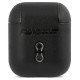Ferrari FESA2LEBK AirPods cover black/black On Track Leather