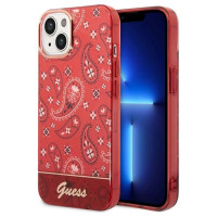 Guess GUHCP14MHGBNHR iPhone 14 Plus 6.7" red/red hardcase Bandana Paisley