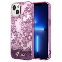 Guess GUHCP14MHGPLHF iPhone 14 Plus 6.7" fuchsia/fuschia hardcase Porcelain Collection