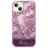 Guess GUHCP14MHGPLHF iPhone 14 Plus 6.7" fuchsia/fuschia hardcase Porcelain Collection