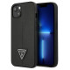 Guess GUHCP14MPSATLK iPhone 14 Plus 6,7 "black / black hardcase SaffianoTriangle Logo