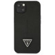 Guess GUHCP14MPSATLK iPhone 14 Plus 6,7 "black / black hardcase SaffianoTriangle Logo