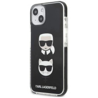 Karl Lagerfeld KLHCP13MTPE2TK iPhone 13 6,1" hardcase czarny/black Karl&Choupette Head