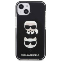 Karl Lagerfeld KLHCP13MTPE2TK iPhone 13 6,1" hardcase czarny/black Karl&Choupette Head