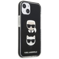 Karl Lagerfeld KLHCP13MTPE2TK iPhone 13 6,1" hardcase czarny/black Karl&Choupette Head
