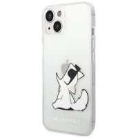 Karl Lagerfeld KLHCP14MCFNRC iPhone 14 Plus 6.7 "hardcase clear / transparent Choupette Fun
