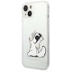 Karl Lagerfeld KLHCP14MCFNRC iPhone 14 Plus 6.7 "hardcase clear / transparent Choupette Fun