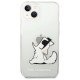 Karl Lagerfeld KLHCP14MCFNRC iPhone 14 Plus 6.7 "hardcase clear / transparent Choupette Fun