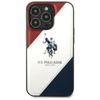 U.s. Polo Assn. US Polo USHCP14LPSO3 iPhone 14 Pro 6.1" white/white Tricolor Embossed