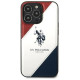 U.s. Polo Assn. US Polo USHCP14LPSO3 iPhone 14 Pro 6.1" white/white Tricolor Embossed