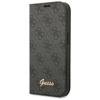 Guess GUBKP14XHG4SHK iPhone 14 Pro Max 6.7 "black / black book 4G Vintage Gold Logo