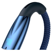 Baseus Glimmer Series fast charging cable USB-A - USB-C 100W 480Mbps 1m blue