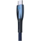 Baseus Glimmer Series fast charging cable USB-A - USB-C 100W 480Mbps 1m blue