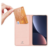 Dux Ducis Skin Pro Case Xiaomi 13 Flip Card Wallet Stand Pink