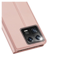 Dux Ducis Skin Pro Case Xiaomi 13 Flip Card Wallet Stand Pink